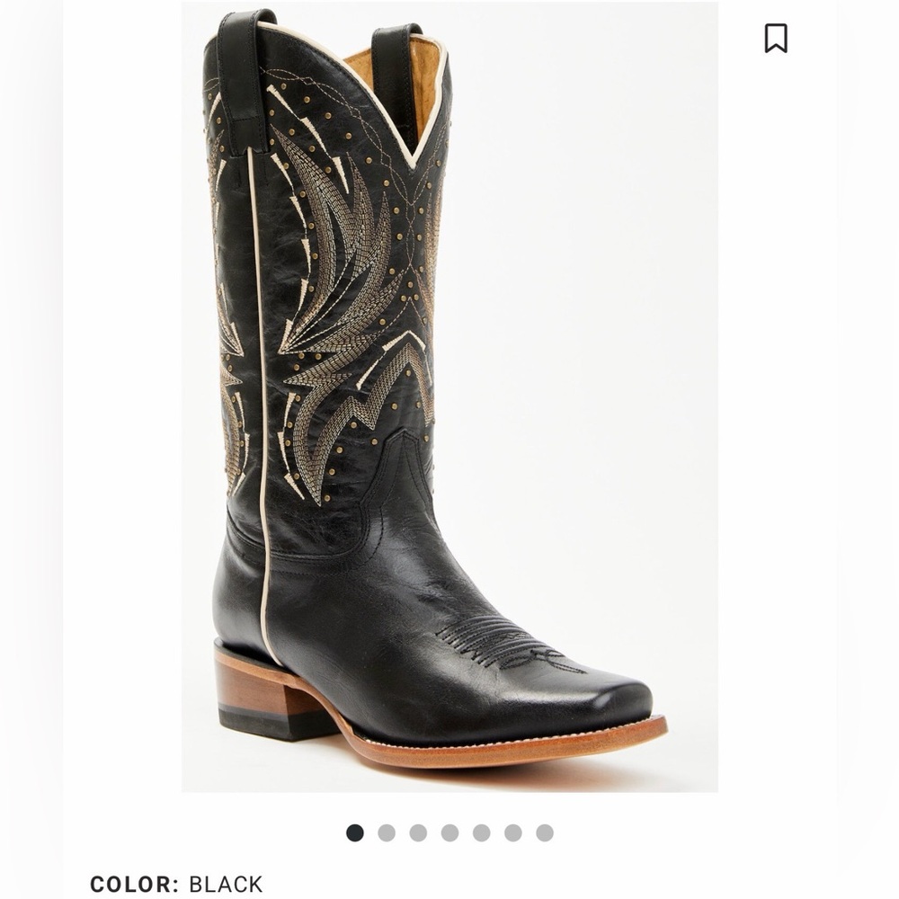 SHYANNE‎ WOMEN'S ASTRA WESTERN BOOTS - SQUARE TOE SIZE 8M